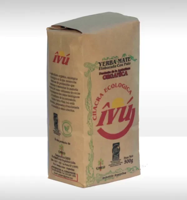 20% OFF !! Yerba Mate Organica Ivu x 500 gr ANGIRÚ