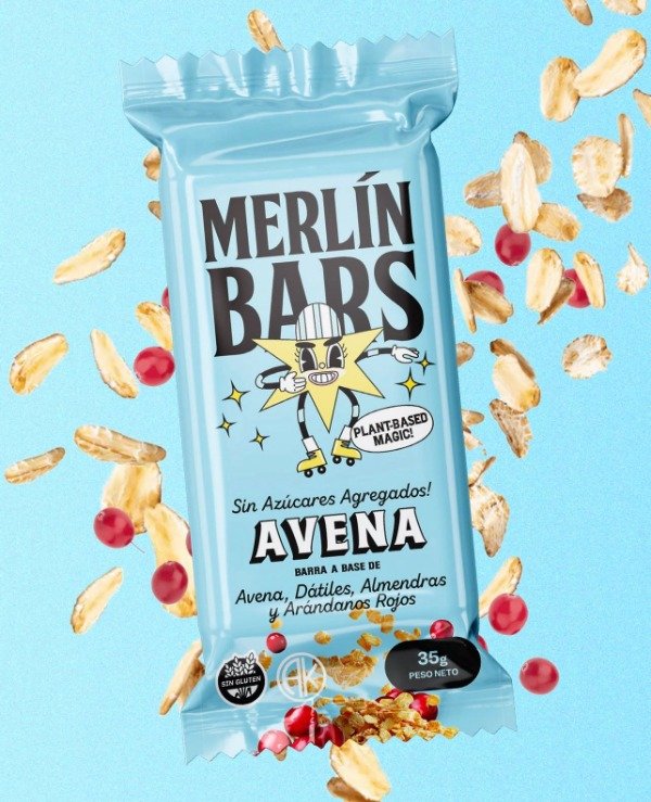 2x1 por (vto 07/2026)- BARRA Avena y Dátiles SIN TACC 35 gr x 14 UNI - MERLIN FOODS