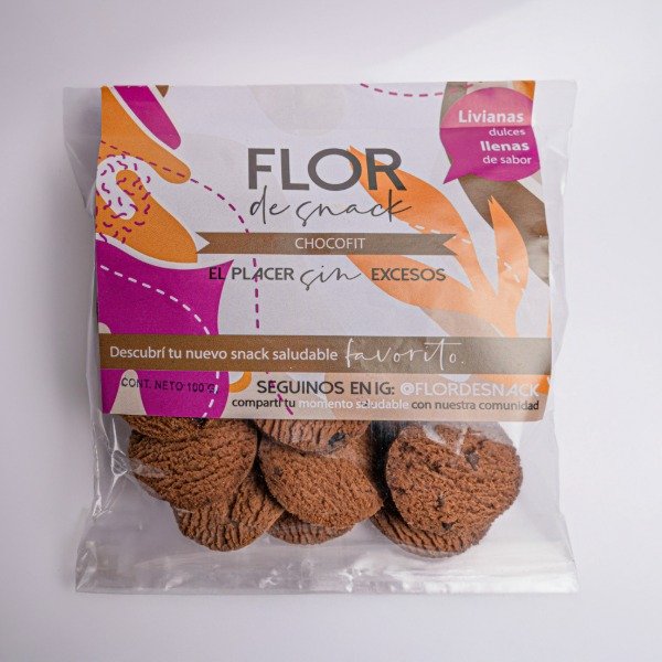 Galletitas CHOCOFIT x 100 G FLOR de snack