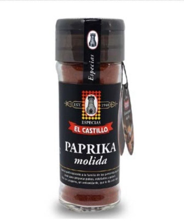 PAPRIKA molida especiero x 50g EL CASTILLO