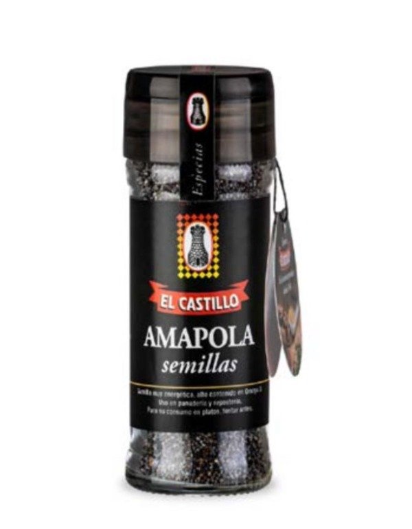 AMAPOLA semillas especiero x 50g EL CASTILLO