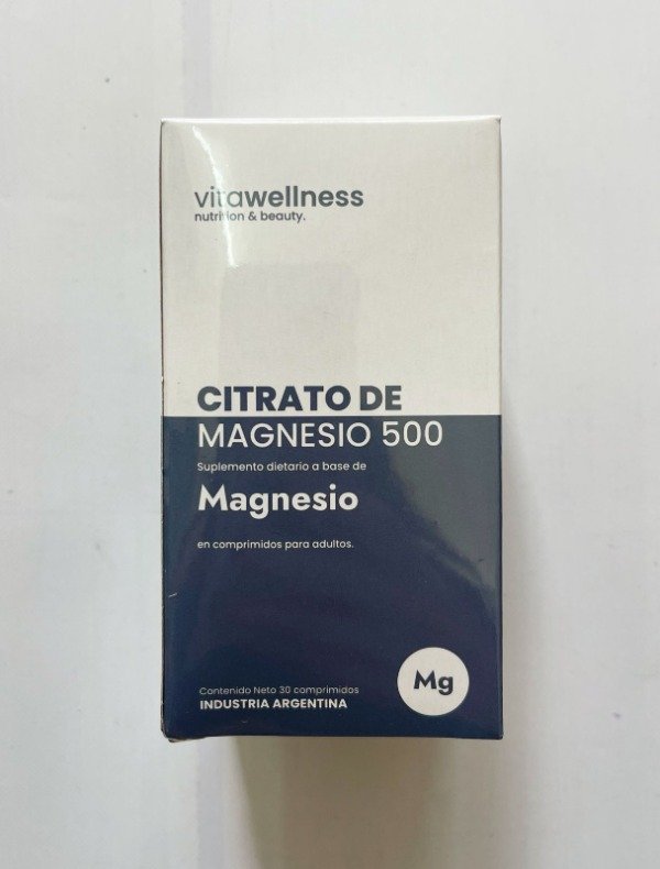 CITRATO DE MAGNESIO 500  x 30 comp DROGUERIA ARGENTINA
