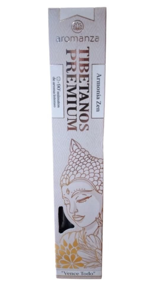 Sahumerios TIBETANOS PREMIUM ARMONIA ZEN x 8 uni AROMANZA