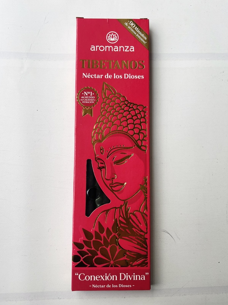 Sahumerios TIBETANOS NÉCTAR DE LOS DIOSES "Conexión divina" x 8 uni AROMANZA