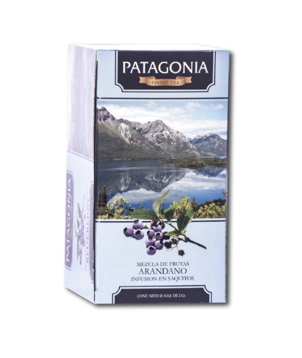 TÉ de ARANDANO PATAGONIA x 20 saquitos PATAGONIA