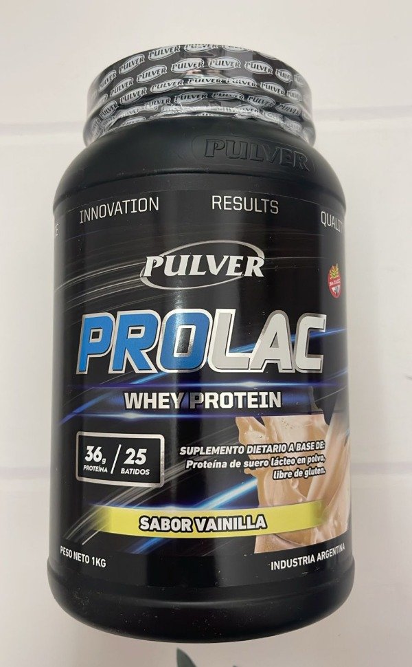 PROLAC WHEY PROTEIN SIN TACC de VAINILLA x 1kg PULVER