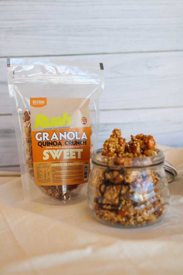 Granola QUINOA CRUNCH SWEET SIN TACC x 200g RUAH