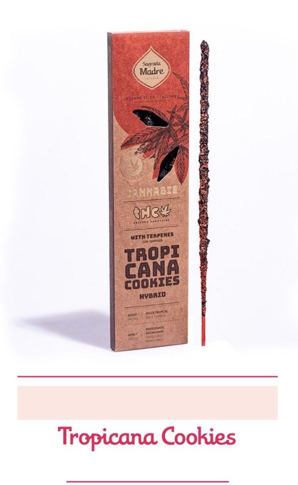 Sahumerio GROW CANNABIS Tropicana Cookies - SAGRADA MADRE