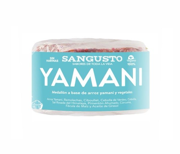 Hamburguesa de ARROZ YAMANI y vegetales - VEGANAS SIN TACC 4U x 110g SAN GUSTO
