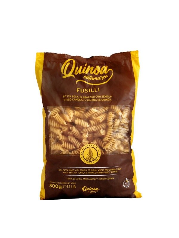 FUSILLI de quinoa x 500 gr - QUINOA CATAMARCA