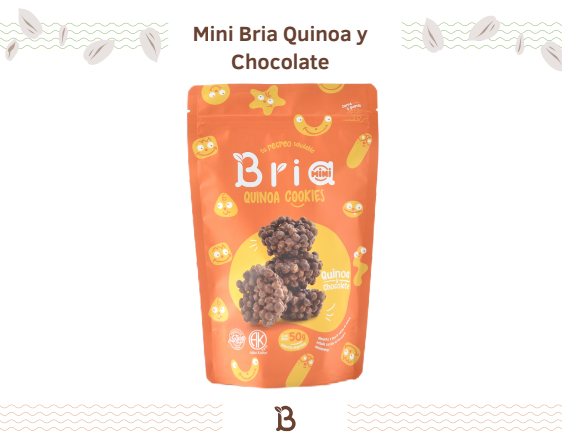 SNACK MINI quinoa y chocolate x 100 gr BRIA