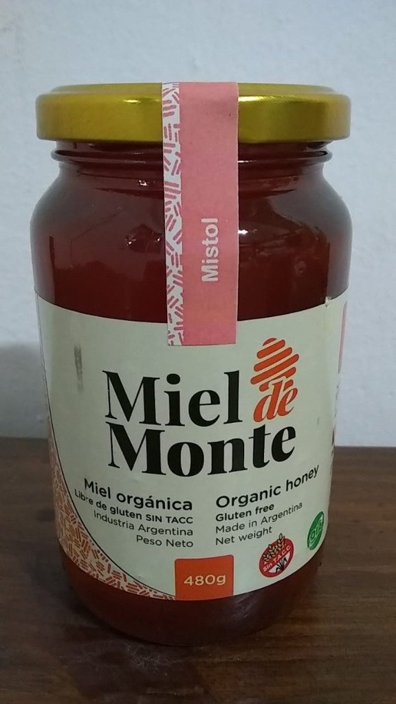Miel Orgánica MISTOL x 480gr MIEL DE MONTE