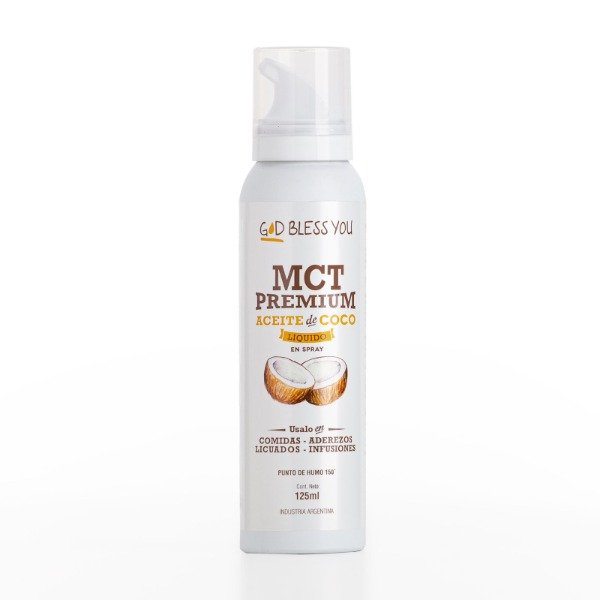 MCT Aceite de Coco SPRAY x 125 ml GOD BLESS YOU