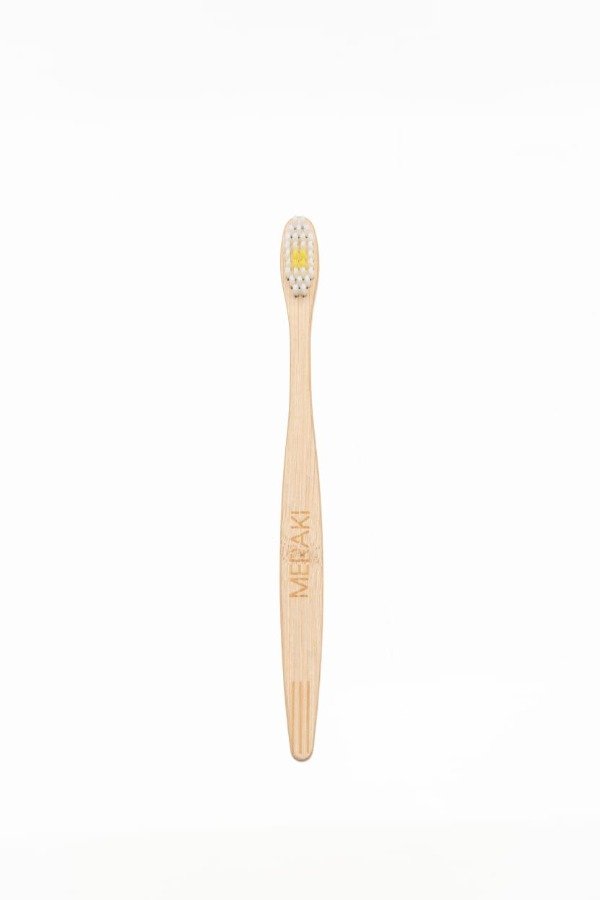 Cepillo de Dientes Adulto  Cerda DURA Amarilla MERAKI