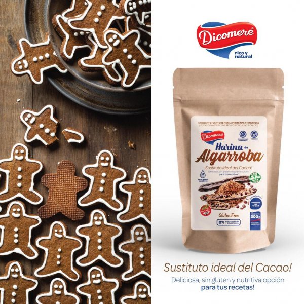 Harina de Algarroba 200gr Sin T.A.C.C Dicomere
