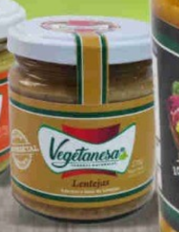 Aderezo de Lentejas x 170gr VEGETANESA
