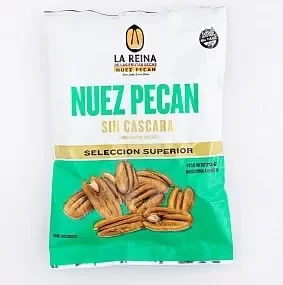2x1 Nueces Pecan Naturales Mariposa Entera x 70g SIN TACC LA REINA