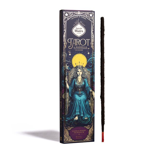 Sahumerio Tarot de Marsella Sándalo Olíbano