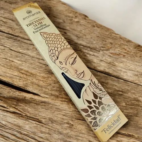 Sahumerios Tibetanos Slim Vainillas Encantadas x 10uni