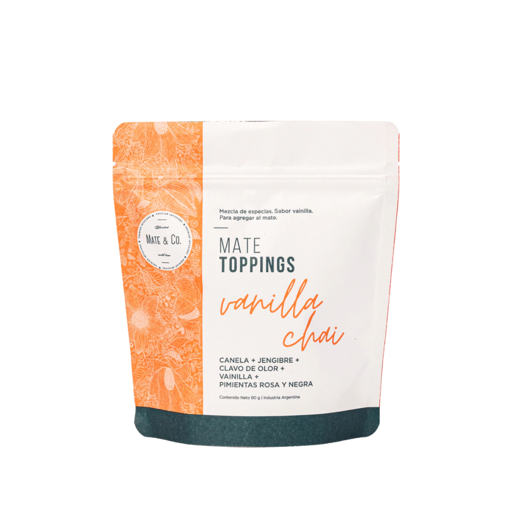 Vanilla Chai Mate Topping Doypack x 90 g Mate Y Co