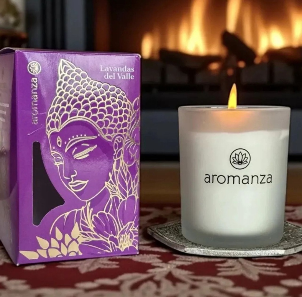 Vela Aromatica Premium Lavandas del Valle