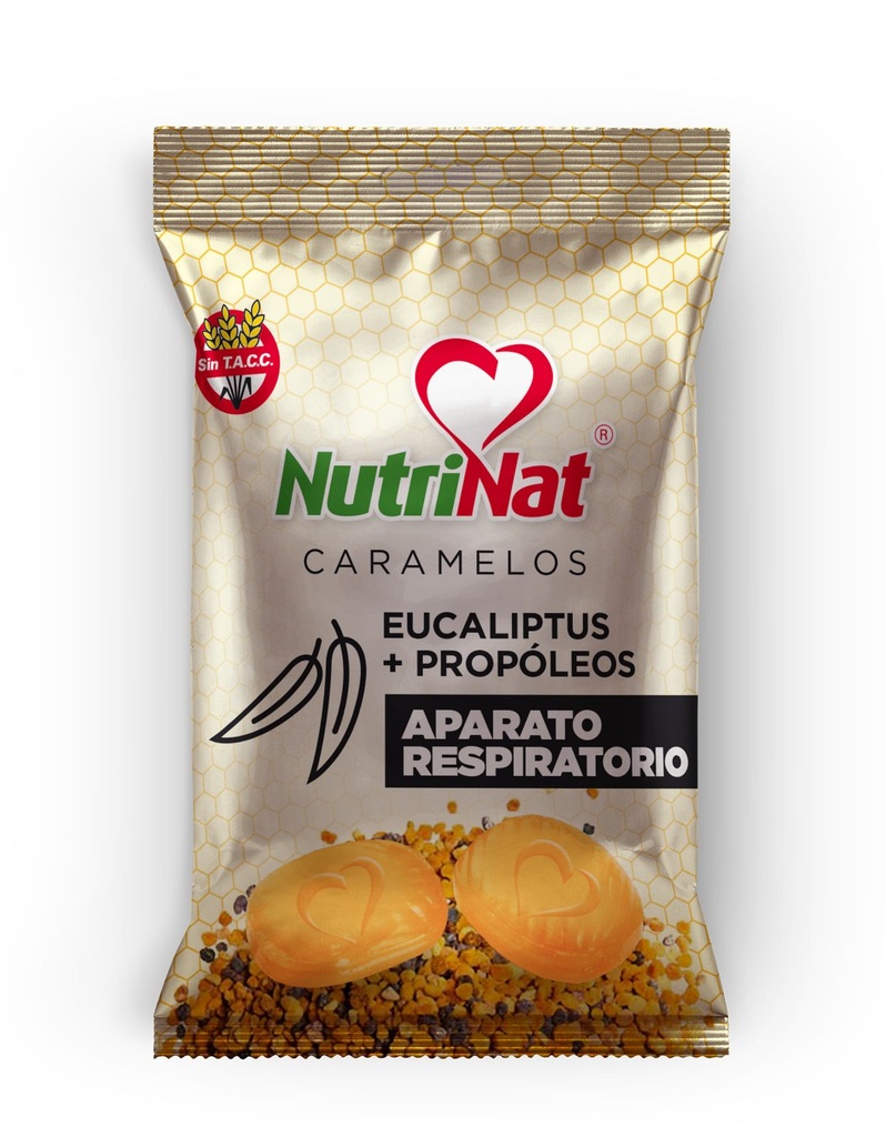 CARAMELOS EUCALIPTUS + PROPÓLEOS x 10 uni NUTRINAT