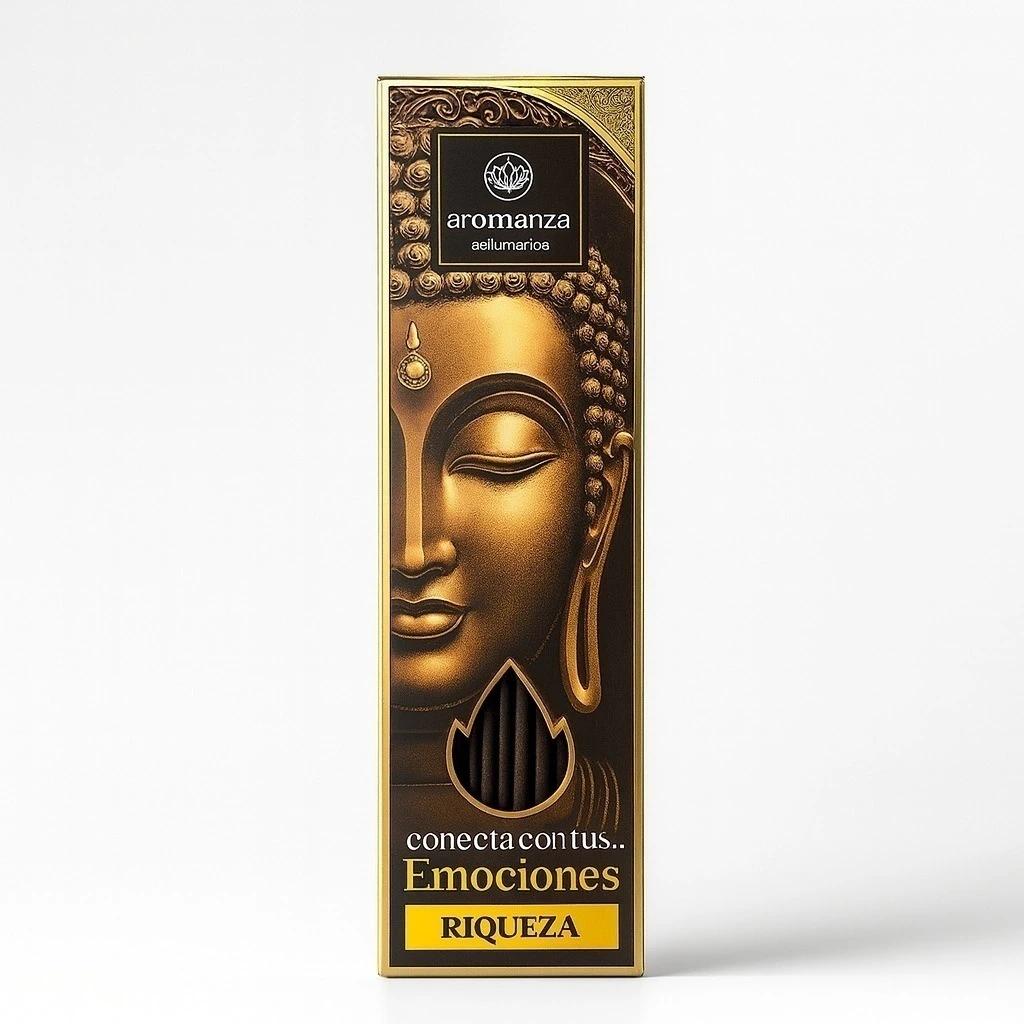 Sahumerios EMOCIONES-RIQUEZA x 5 uni AROMANZA