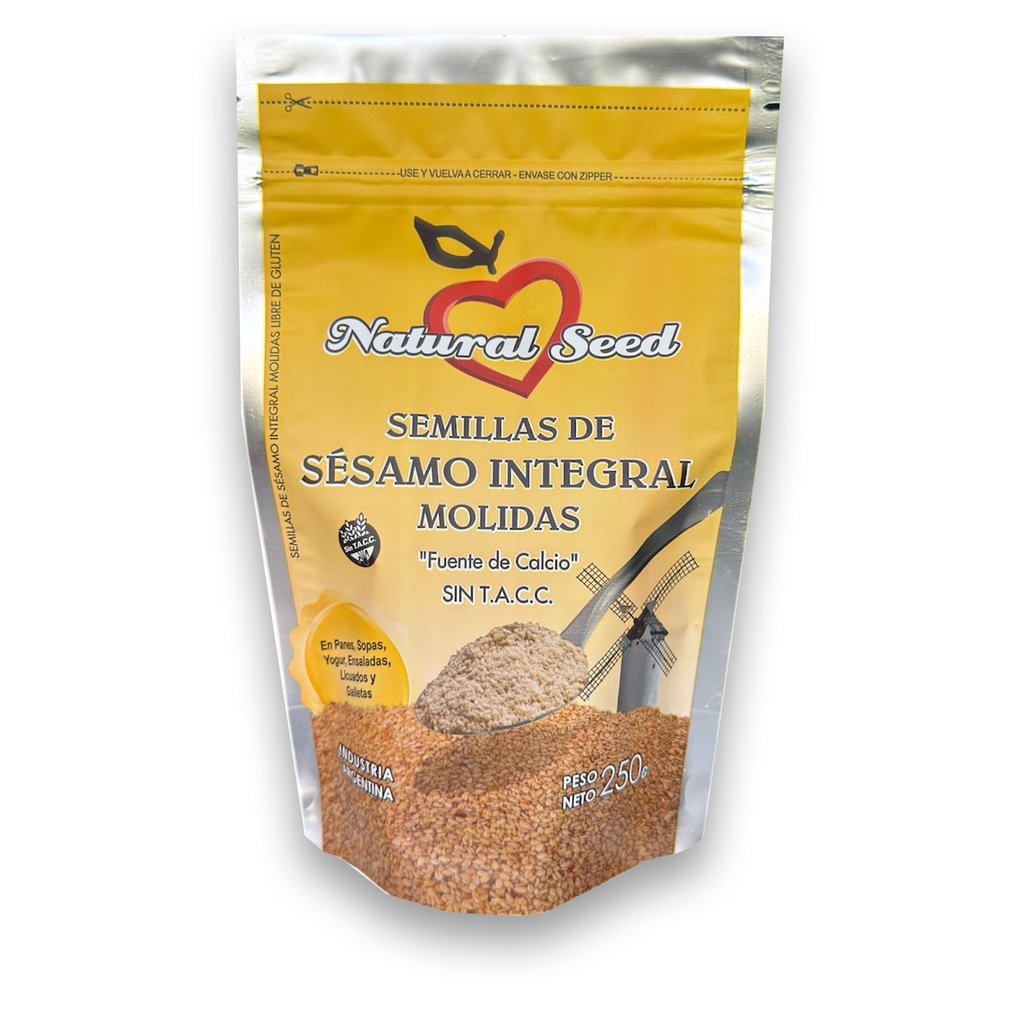 Sesamo Molido x 150g SIN TACC NATURAL SEED