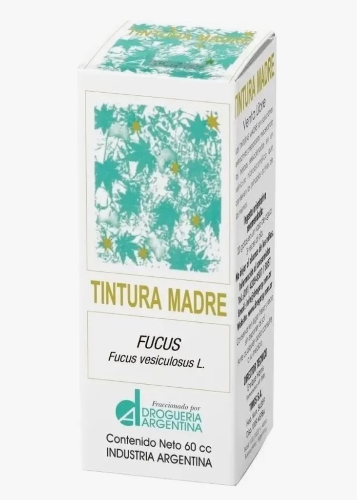 TINTURA MADRE Fucus x 60cc DROGUERIA ARGENTINA