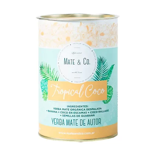 Blend Yerba Tropical Coco Lata x 250 g MATE Y CO