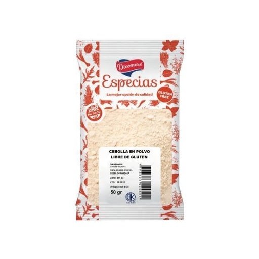 CEBOLLA en polvo SIN TACC x 50gr DICOMERE