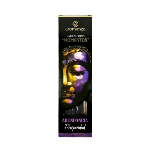 [AROMA21122122] Sahumerios MOMENTOS ABUNDANCIA x 5 uni AROMANZA