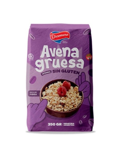 [DICOM21106554] AVENA GRUESA SIN TACC x 350GR DICOMERE