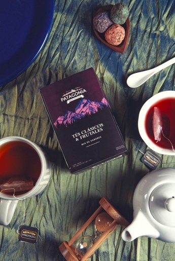 [DROGU20831569] Mix de sabores TÉS CLÁSICOS Y FRUTALES PATAGONIA x 30 saq PATAGONIA