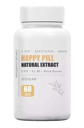 [LEGUI18682171] HAPPY PILL suplemento dietario natural SIN TACC  x 60 capsulas LEGUILAB