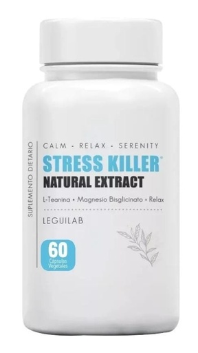 [LEGUI18682101] STRESS KILLER sumpemento x 60 capsulas SIN TACC LEGUILAB