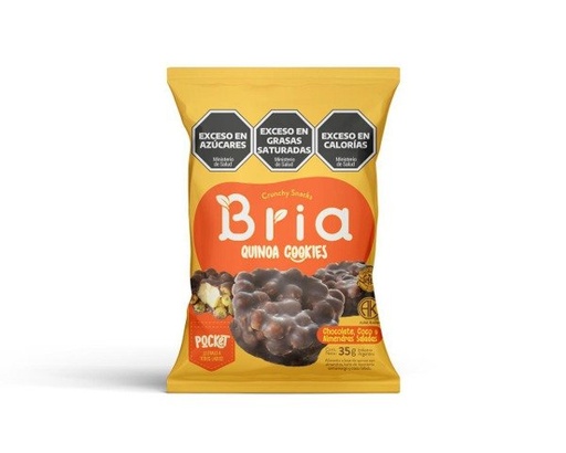 [BRIA18655765] POCKET Mini con almendras y coco x 35 GR BRIA