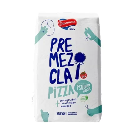 [DICOM16941960] PREMEZCLA para PIZZA x 450gr SIN TACC c/PSYLLUM HUSK DICOMERE