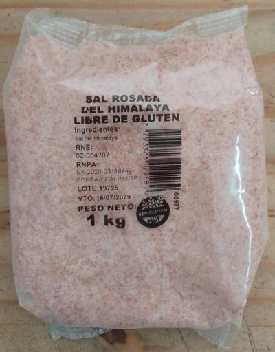 [DICOM12494056] SAL rosada del HIMALAYA sin tacc x 1kg - DICOMERE