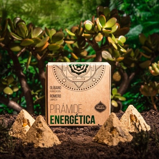 [SAGRA9922912] PIRAMIDE ENERGETICA romero, olíbano x 4 SAGRADA MADRE