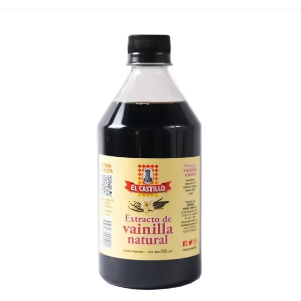[ELCAS8576258] Extracto de vainilla liquida natural x 500cc EL CASTILLO