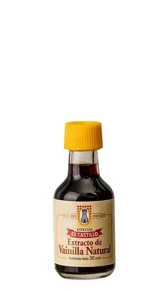 [ELCAS8576018] Extracto de vainilla liquida Natural 30cc EL CASTILLO