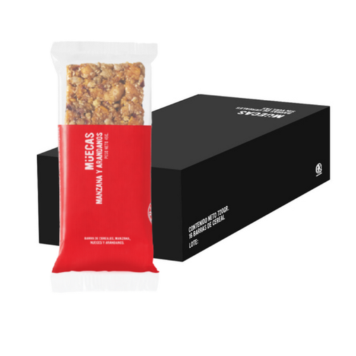 [MUECA7482362] Barra de Manzana y arándanos x 16u MUECAS