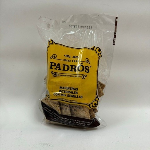 [PADRO4810170] Marineras 100 % INTEGRALES con semillas PADROS