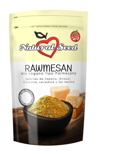 [NATUR1719025] Rawmesan Mix Vegano Sin TACC x 150gr NATURAL SEED