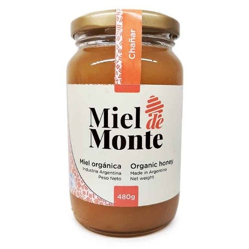 [MIELD473290] Miel Organica Chañar x 480gr  MIEL DE MONTE