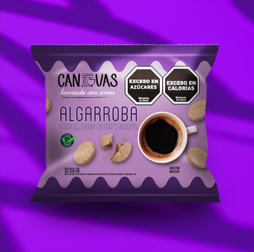 [CANVA2086] Galletita de Algarroba x 150g CANVAS