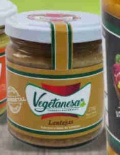 [VEGET1991] Aderezo de Lentejas x 170gr VEGETANESA