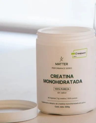 CREATINA MONOHIDRATADA - Sin sabor x 300g MATTER