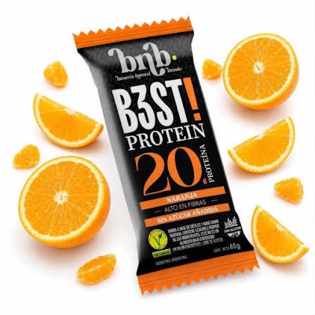 Barrita Proteica B3ST Naranja x 10u BNB